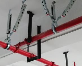 自流井抗震支架设备的支撑形式的介绍